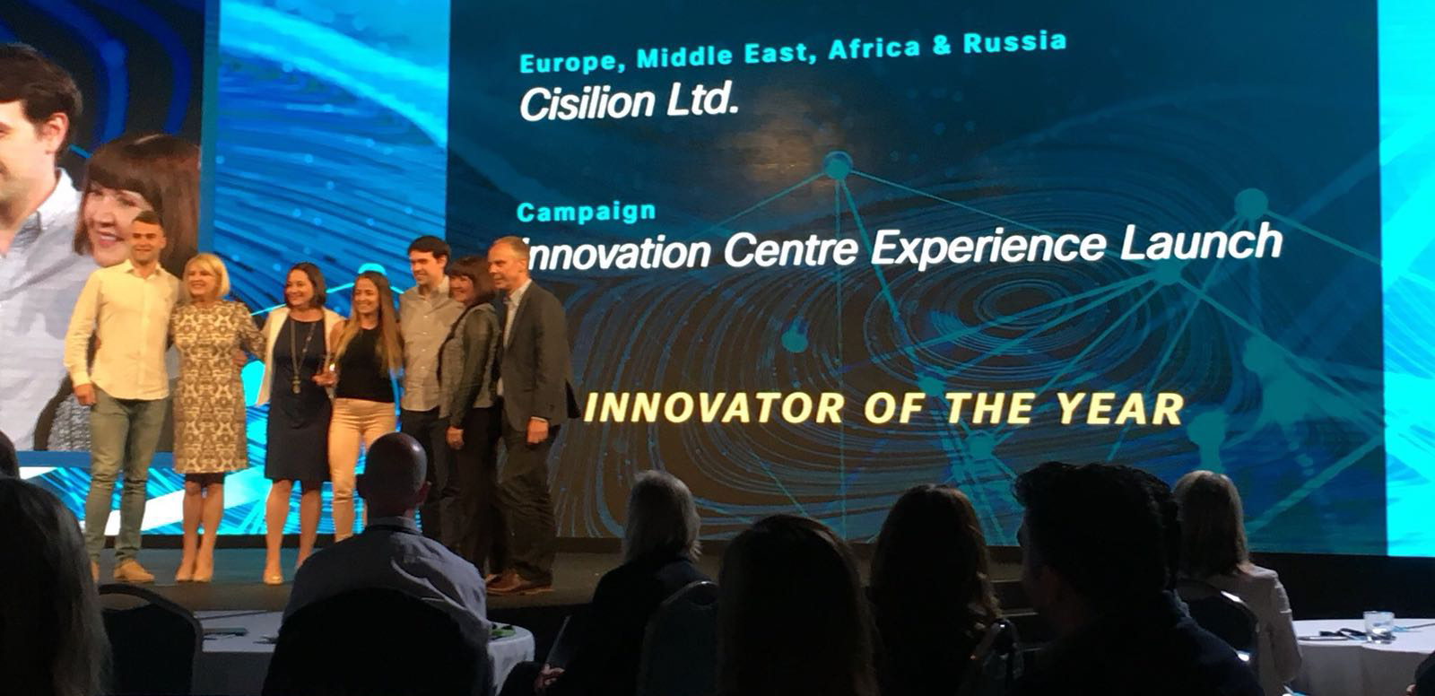 Cisilion win Innovator Award at Cisco Marketing Velocity 2018