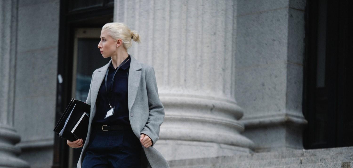 Female Lawyer in London