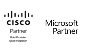 Cisco & Microsoft Partner Logos
