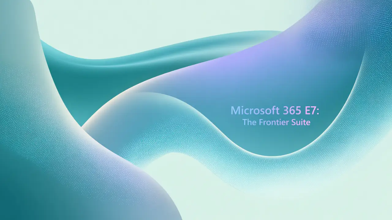 Microsoft 365 E7 Explained: What You Need to Know About the New AI Frontier Suite Microsoft 365 E7 Explained: What You Need to Know About the New AI Frontier Suite